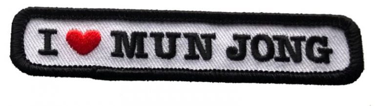 Kiel embleem Mun Jong (10x2cm)