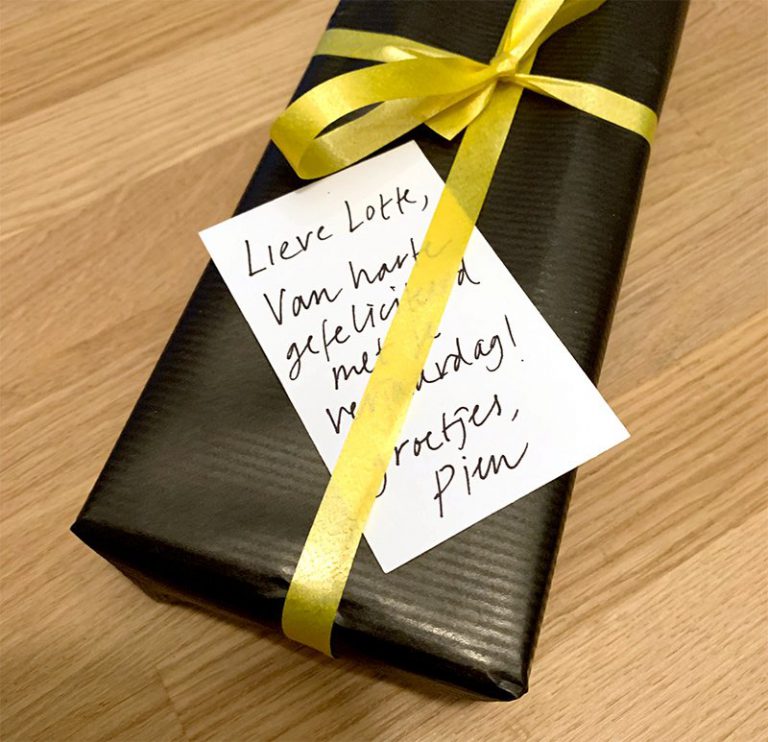 Wenskaartje met jouw tekst