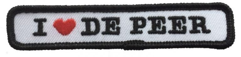 Kiel embleem De Peer (10x2cm)