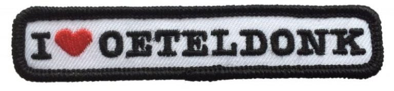 Kiel embleem Oeteldonk (10x2cm)
