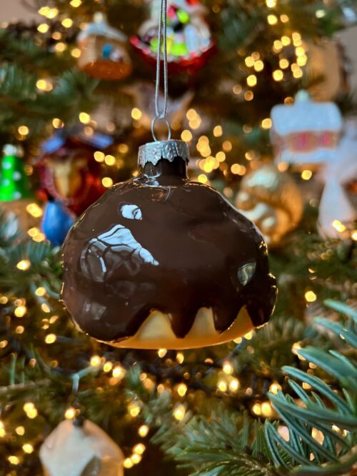 Bossche Bol Kerstbal glas 7cm