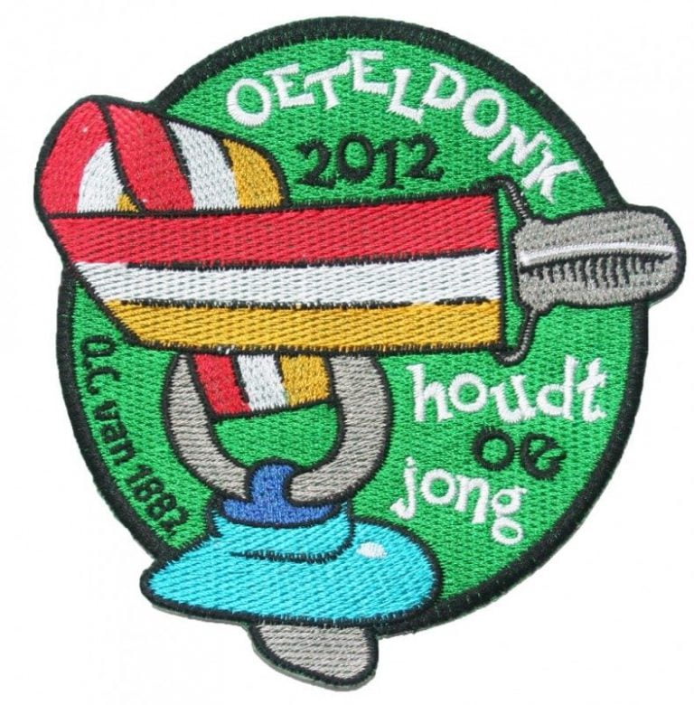 Oeteldonk Houdt oe jong (Jaarembleem 2012)