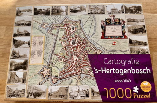 Bossche antieke stadskaart puzzel