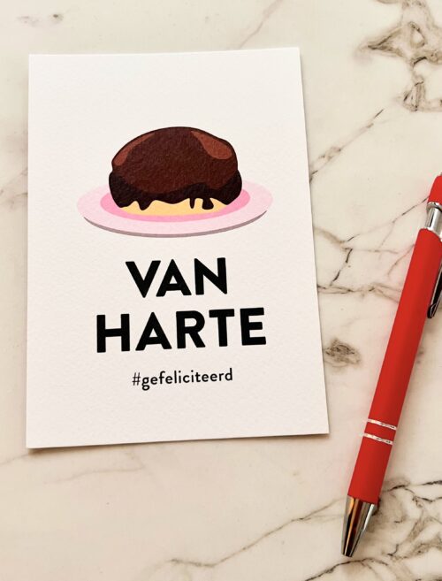 Van harte gefeliciteerd met Bossche Bol • Postcard • #512