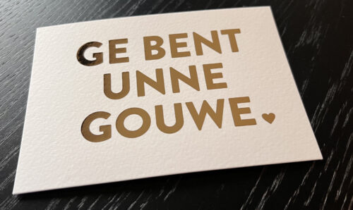 Ge bent Anne gouwe postcard